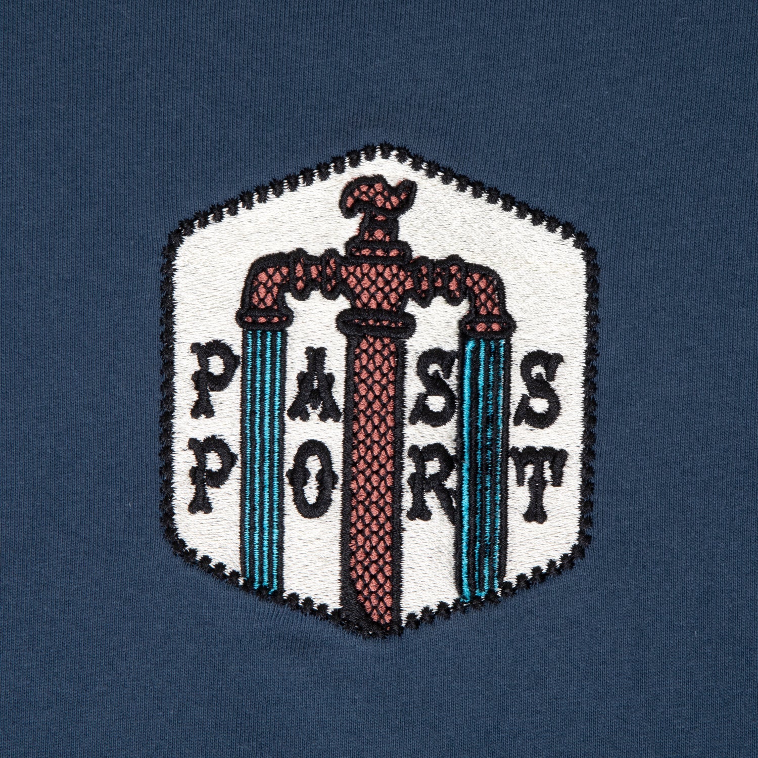 Pass~Port Water Supply Tee - Harbour Blue