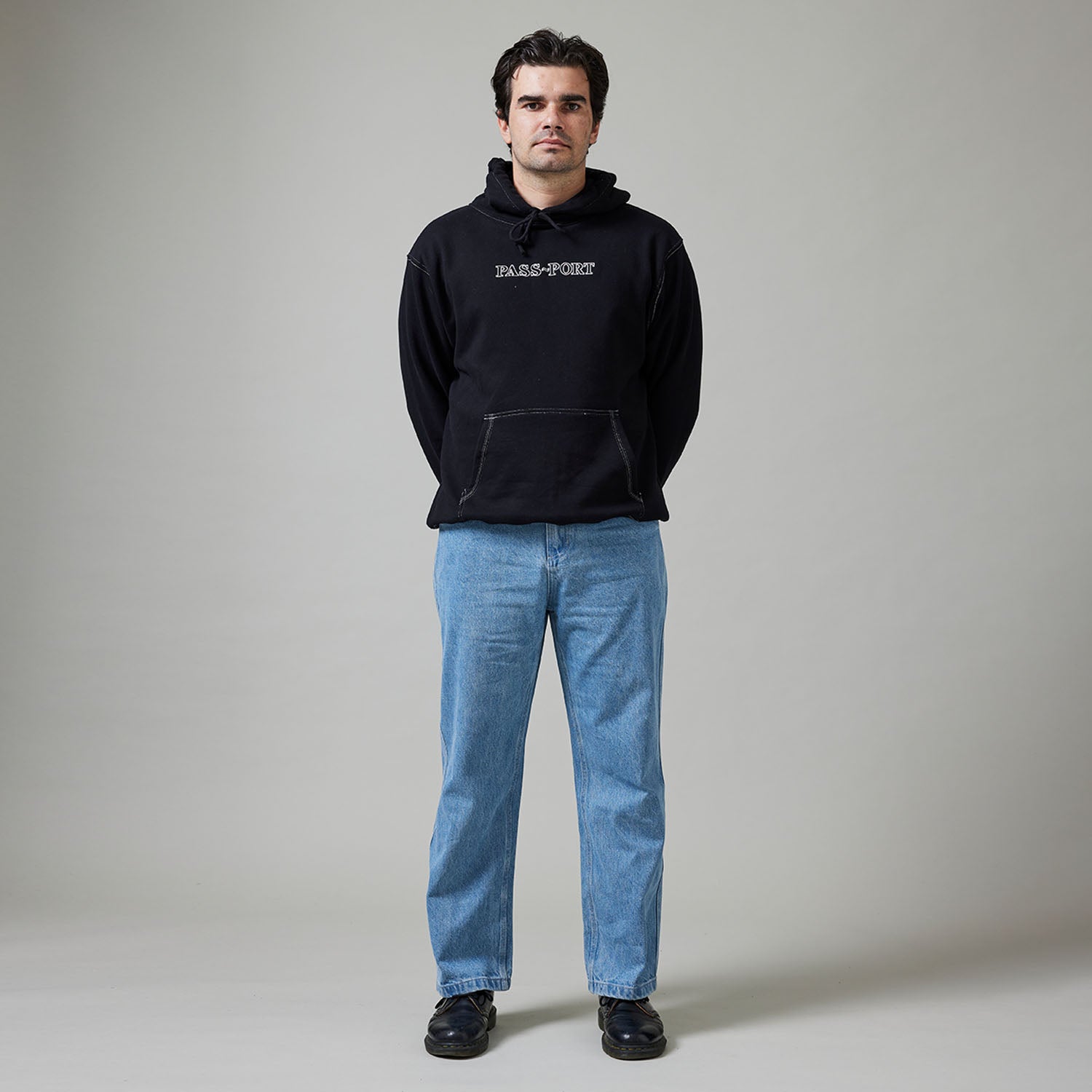 Pass~Port Workers Club Classic Jean - Washed Light Indigo