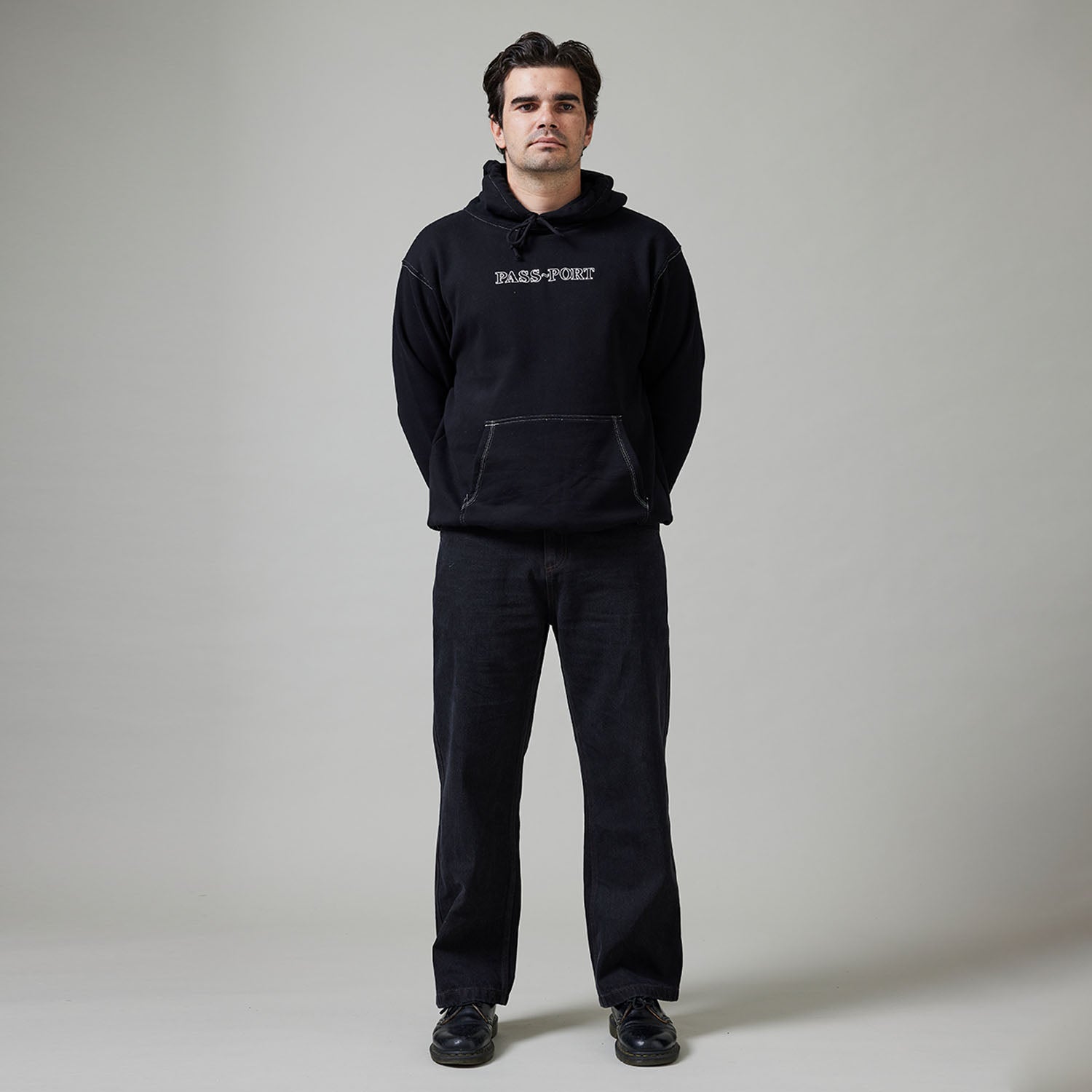 Pass~Port Workers Club Classic Jean - Washed Black