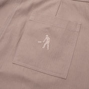 Pass~Port Herringbone Leagues Club Side Stripe Pant - Light Brown / Choc Stripe