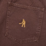 Pass~Port Workers Club Jean Short - Bottle Brown