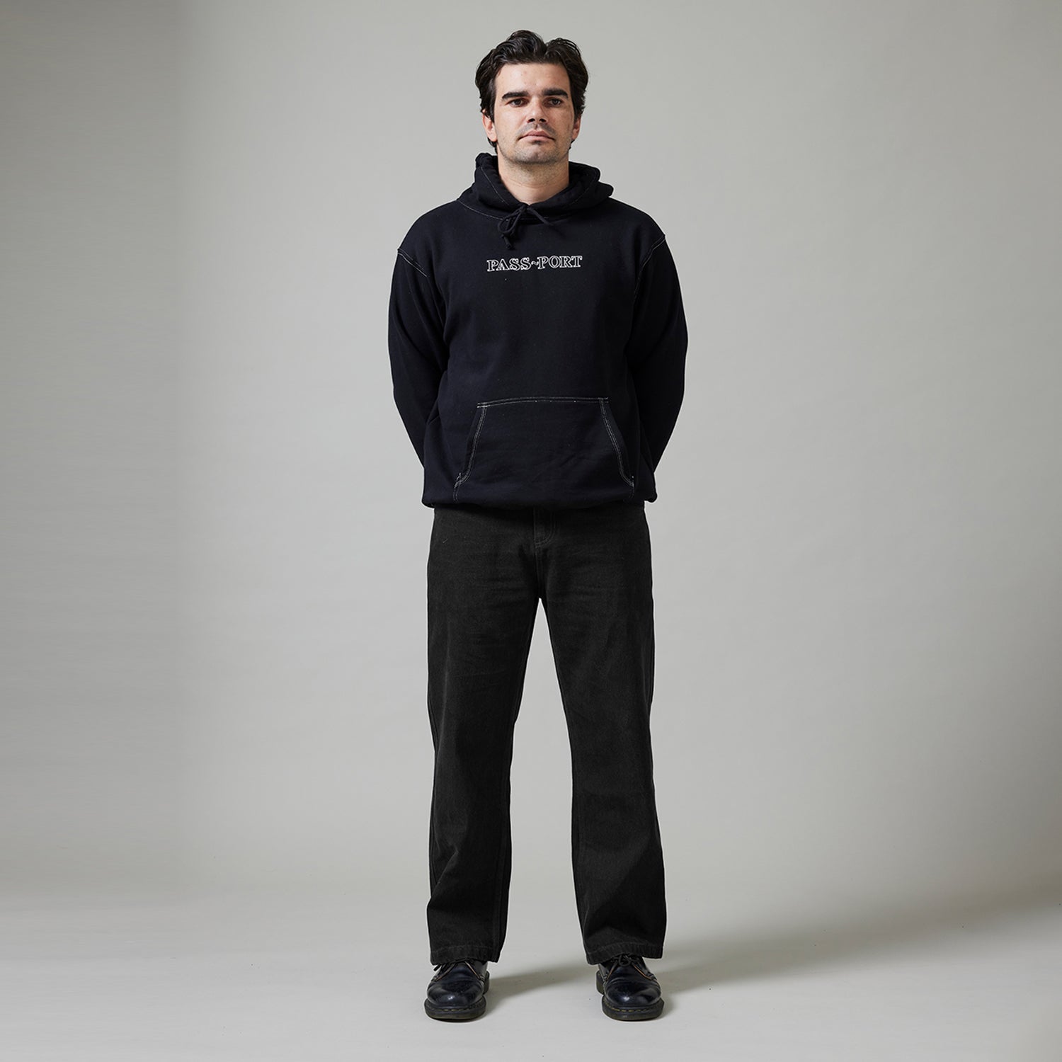 Pass~Port Blended Recycled Cotton Workers Club Jean - Washed Black
