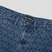Pass~Port Soap Sparkle Workers Club Jean Short - Washed Dark Indigo