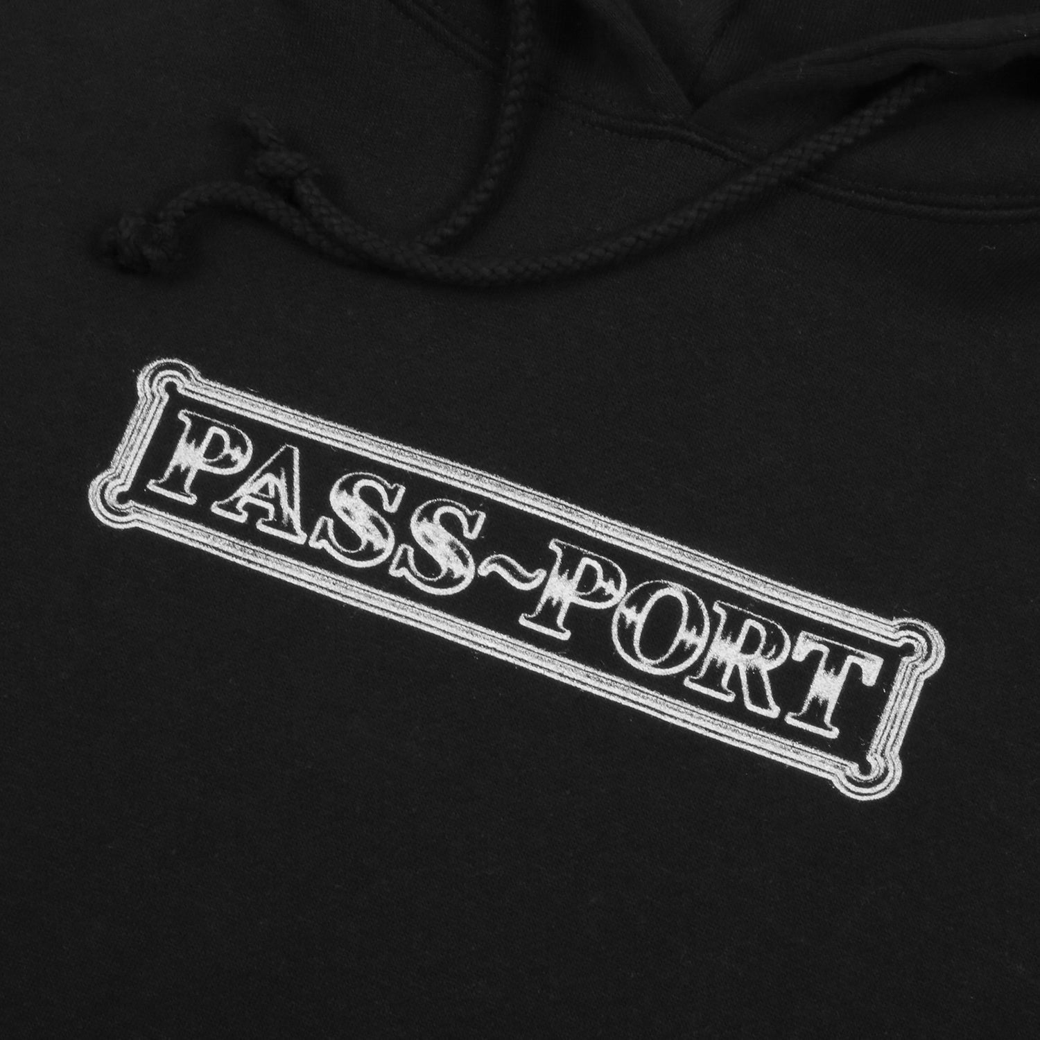 Plaque Hoodie (Black)