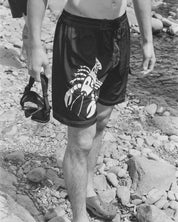 Pass~Port Seafood Staff Boardshorts - Black