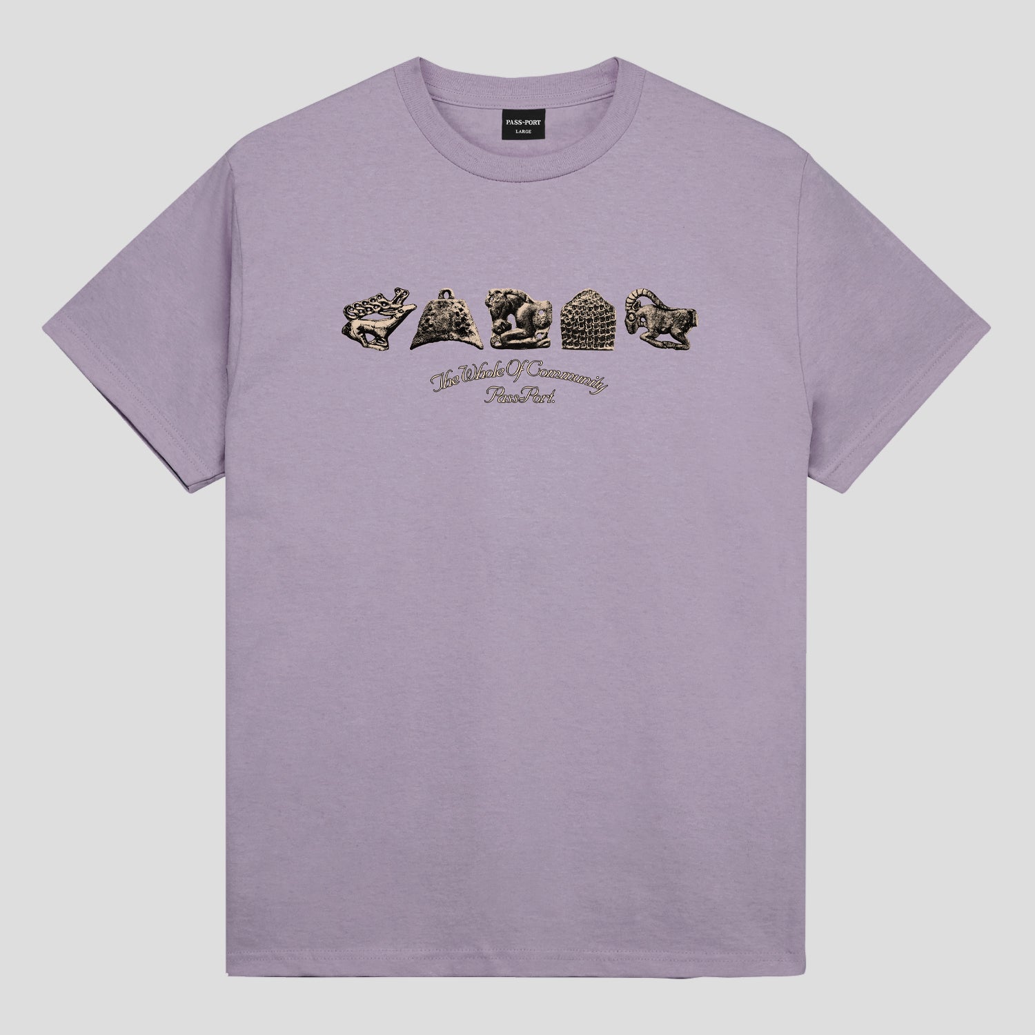 Pass~Port Bronzed Age Tee - Dusty Lilac