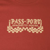 Pass~Port Spag House Tee - Brick Red