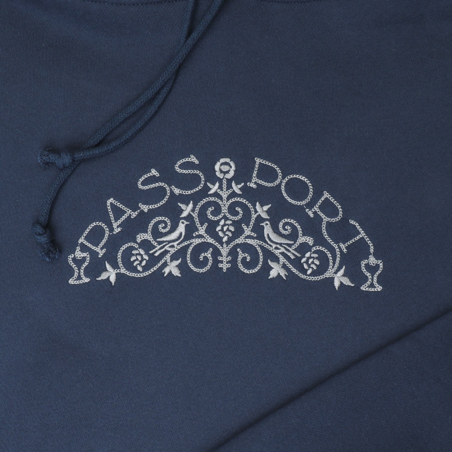 Pass~Port Vineyard Birds Hoodie - Navy