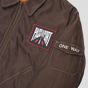 Pass~Port One Way Freight Jacket - Chocolate