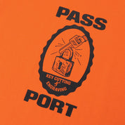 Pass~Port Hercu-Locks Tee - Safety Orange