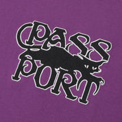 Pass~Port Slinkin' Tee - Eggplant