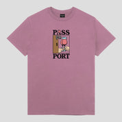 Pass~Port What U Think U Saw Tee - Washed Berry