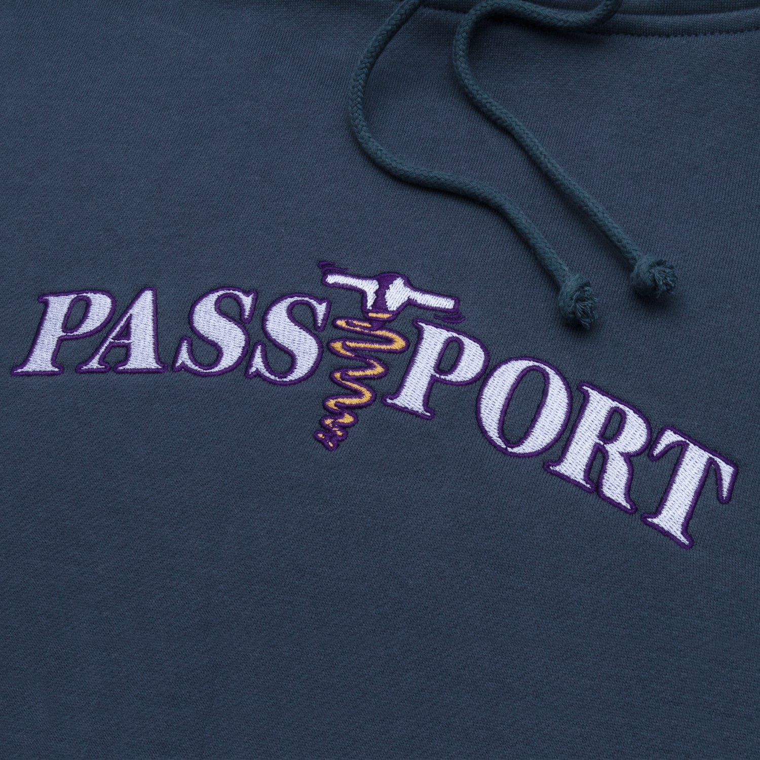 Corkscrew Embroidery Hoodie (Navy)