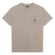 Pass~Port Wanderer Organic Cotton Pocket Tee - Khaki
