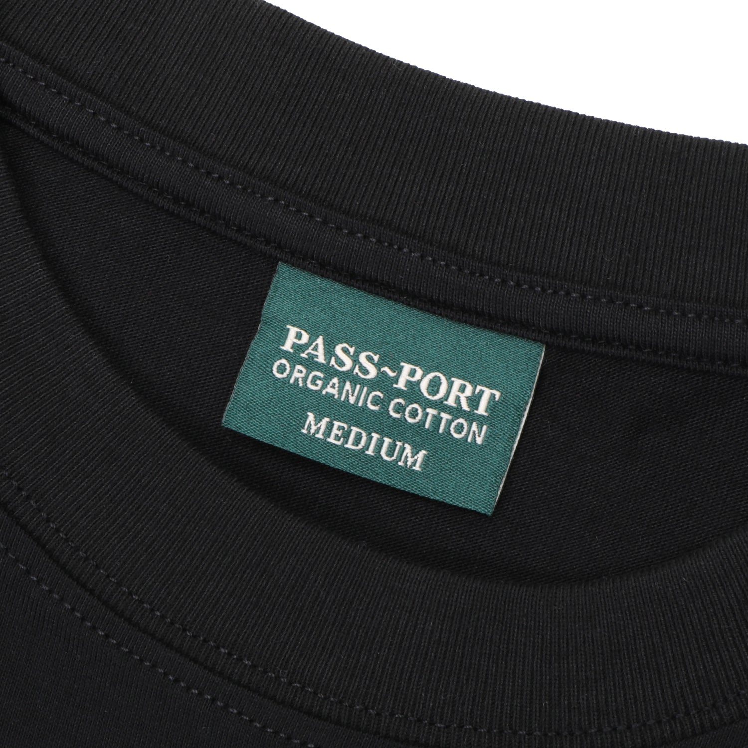 Pass~Port Wanderer Organic Cotton Pocket Tee - Black