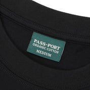 Pass~Port Wanderer Organic Cotton Pocket Tee - Black