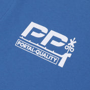 Pass~Port Long Con Pocket Tee - Washed Royal Blue