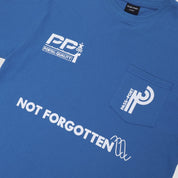 Pass~Port Long Con Pocket Tee - Washed Royal Blue