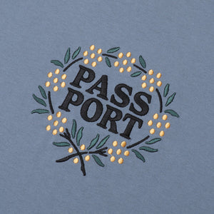 Pass~Port Wattle Tee - Stonewash Blue