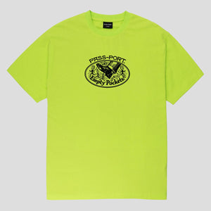 Pass~Port Empty Pockets Tee - Safety Yellow