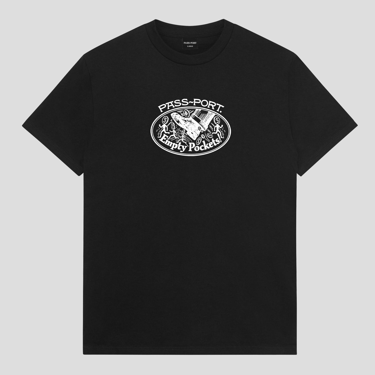 Pass~Port Empty Pockets Tee - Black