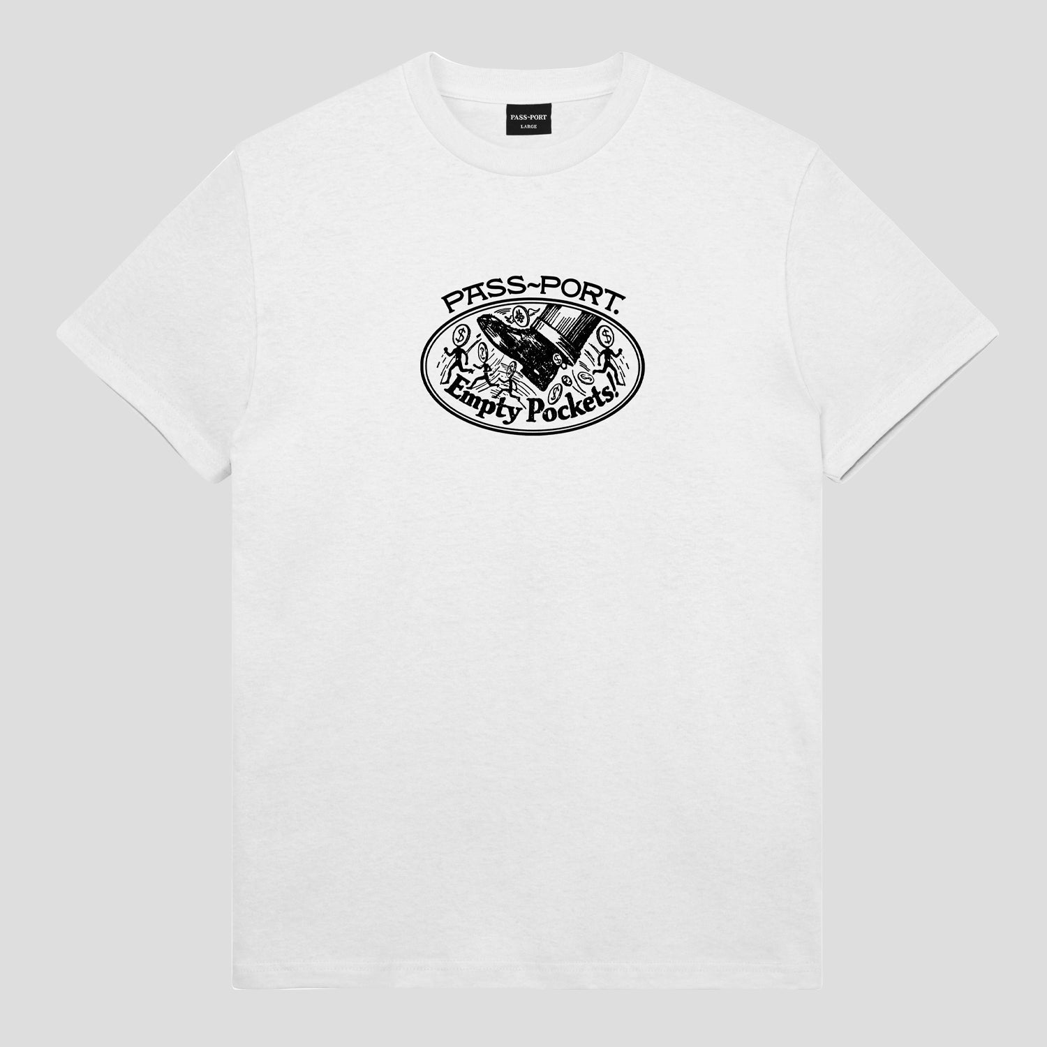 Pass~Port Empty Pockets Tee - White