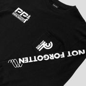 Pass~Port Long Con Long-sleeve Pocket Tee - Black