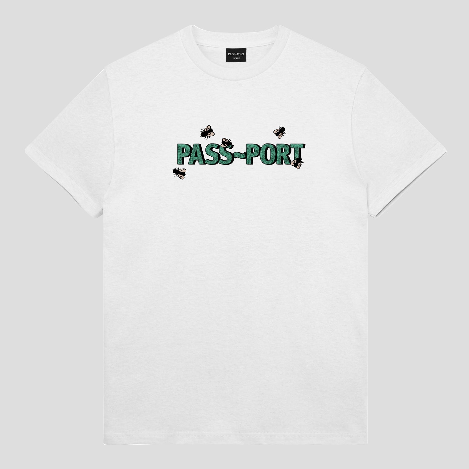 Pass~Port Wot Flies Tee - White