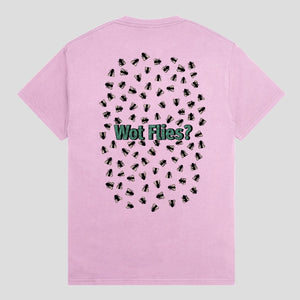 Pass~Port Wot Flies Tee - Light Pink