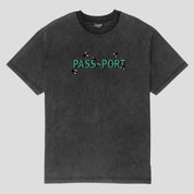 Pass~Port Wot Flies Tee - Black Acid