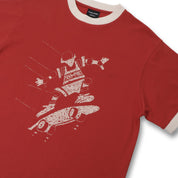 Pass~Port Cloncurry Ringer Tee - Brick