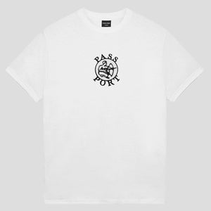 Potters Mark Embroidery Tee (White)