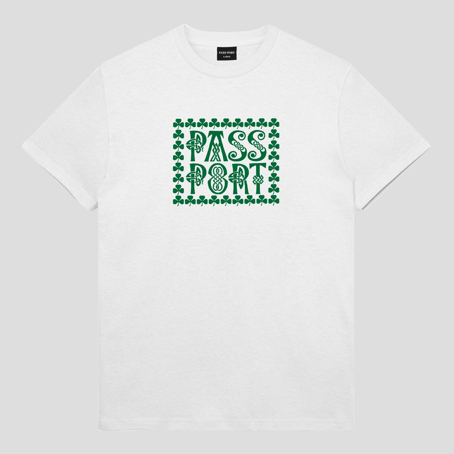 Pass~Port Celt Tee - White