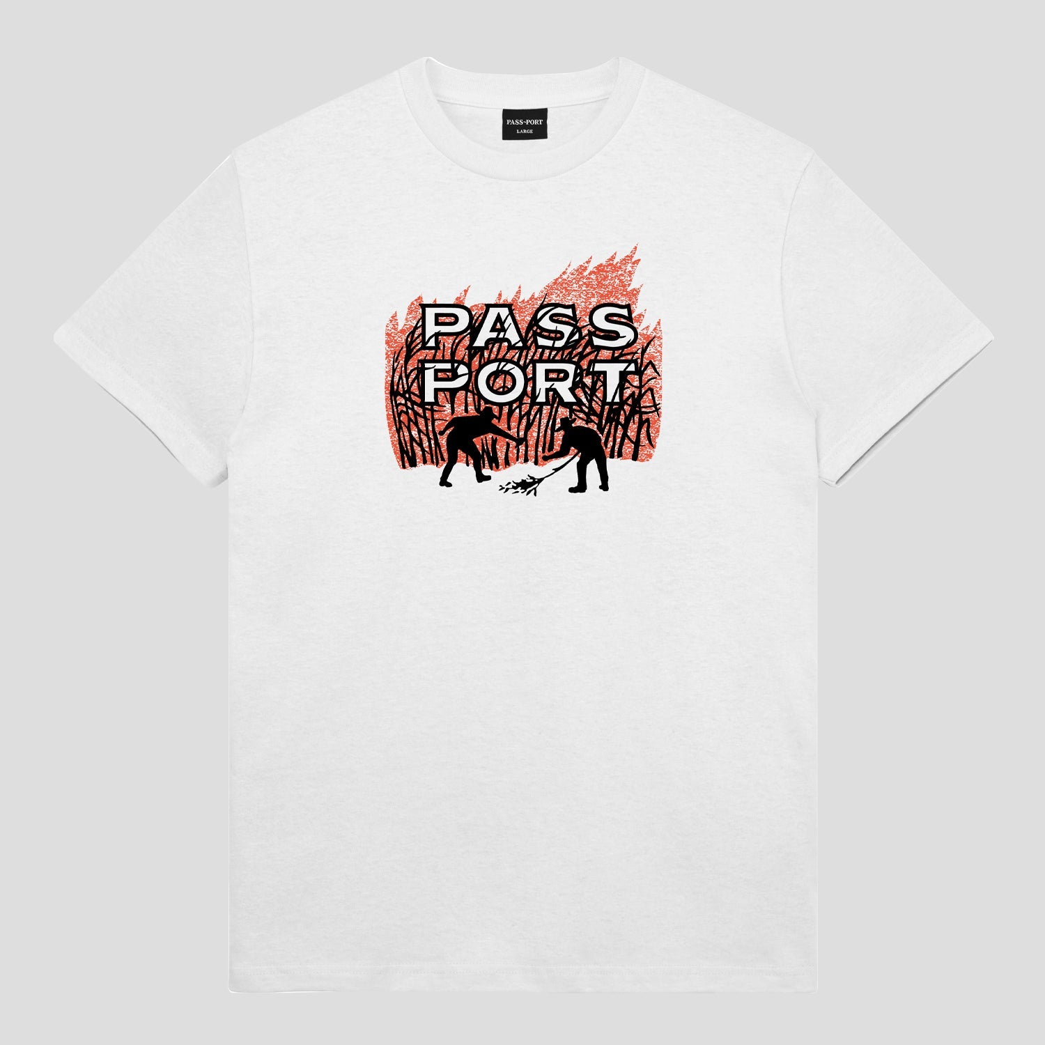 Pass~Port Brush Fire Tee - White