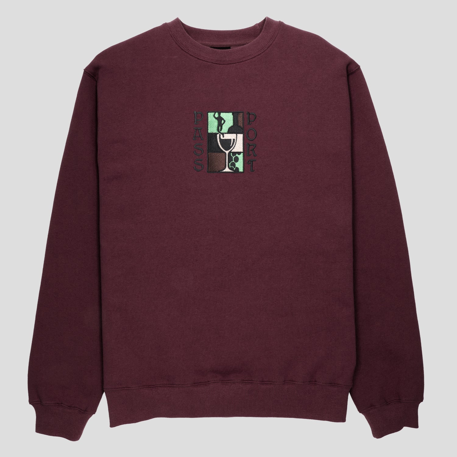 Pass~Port Dine Em' Sweater - Washed Berry