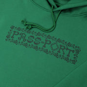 Pass~Port Rosary Hoodie - Kelly Green