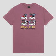 Pass~Port Art Dept. Tee - Washed Berry