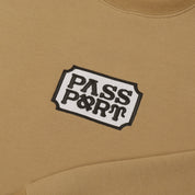 Pass~Port Yearbook Logo Sweater - Dark Mustard