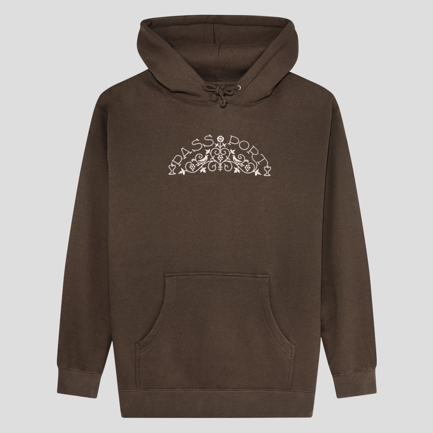 Pass~Port Vineyard Birds Hoodie - Bark