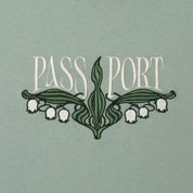 Pass~Port Lily of The Valley Tee - Stonewash Green