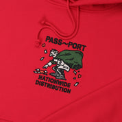 Pass~Port Distribution Hoodie - Red