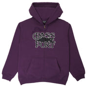 Pass~Port Slinkin' Zip Hoodie - Eggplant