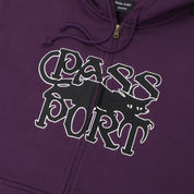Pass~Port Slinkin' Zip Hoodie - Eggplant