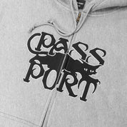 Pass~Port Slinkin' Zip Hoodie - Ash