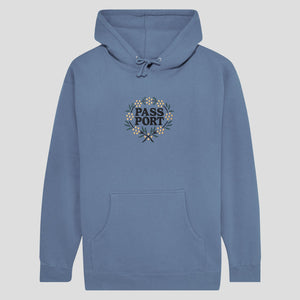 Pass~Port Wattle Hoodie - Washed Out Blue