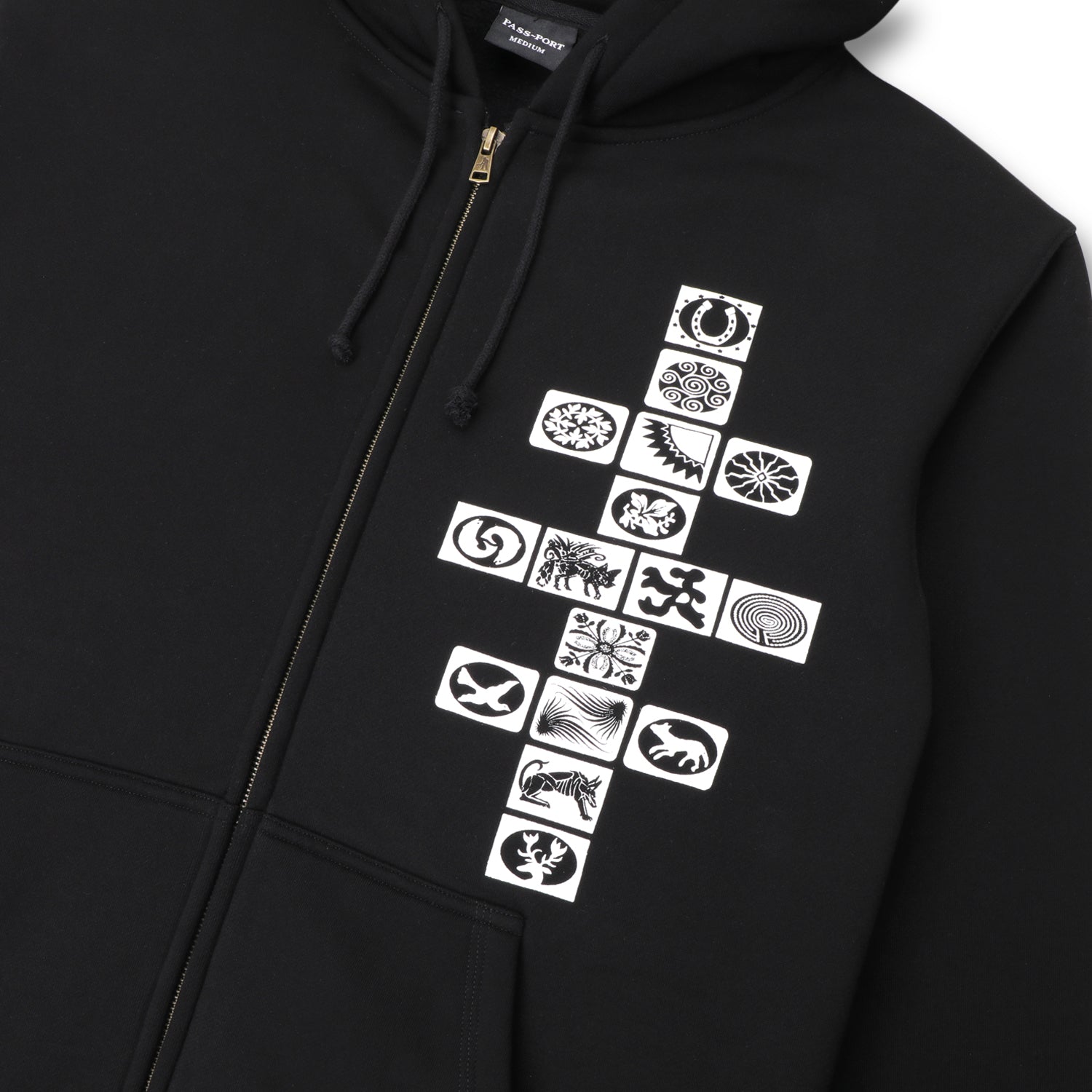 Pass~Port Kollassi Zip Hoodie - Black
