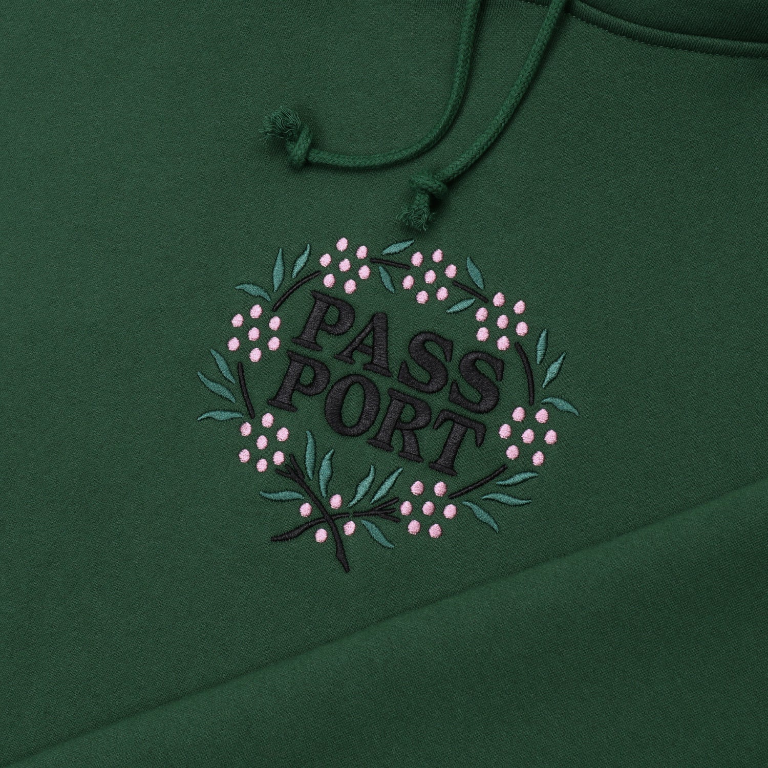 Pass~Port Wattle Hoodie - Forest Green