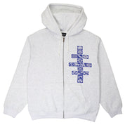 Pass~Port Kollassi Zip Hoodie - White Marle