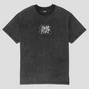 Pass~Port Glyph Tee - Acid Black