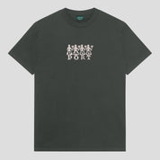 Pass~Port 4 Flowers Organic Cotton Tee - Vintage Black